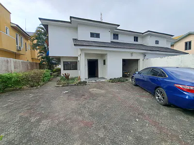 Spacious 4 Bedroom Semi Detached Duplex with Study & BQ — Lekki, Lagos