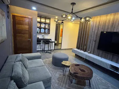 Fully Service Furnished 2 Bedroom House with Large Living Room — Ilasan, Lekki, Lagos