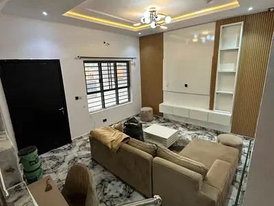 Furnished 3 Bedroom Terraced Duplex with BQ — Ajah, Lagos