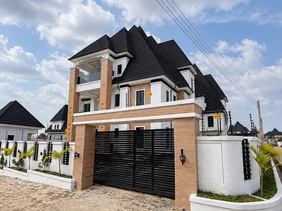 5 Bedroom Executive Smart Residence — Off Games Village Road, After Suncity Estate, Dakwo, Abuja