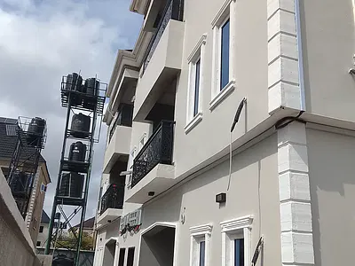Newly Built 2 Bedroom Flat with Heat Extractor — Isolo, Lagos