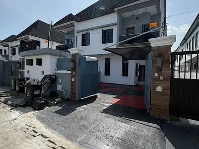 Lovely 4 Bedroom Semi Detached Duplex with a Room BQ — Lekki, Lagos