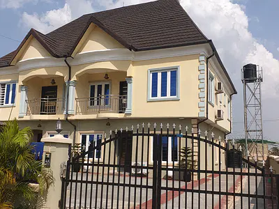 Newly Built and Luxury 4 Bedroom Semi-Detached Duplex in a Decent Esta — Opic Estate Lagos, Opic, Isheri North, Lagos