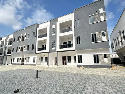 Spacious 3 Bedroom Apartment in a Well Secured, Fully Serviced Estate — Mobil Road, Ajah, Lagos
