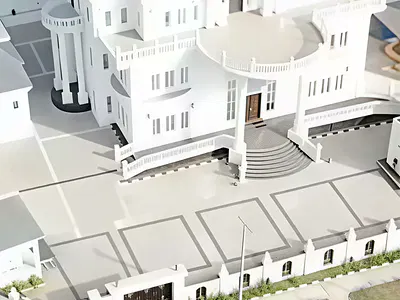9 Bedroom Mansion with Penthouse — Guzape District, Abuja