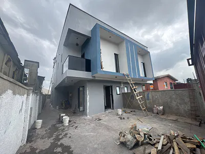 Newly Built & Luxury 4 Bedroom Semi-Detached Duplex — Secured & Gated Environment, Ogba, Ikeja, Lagos