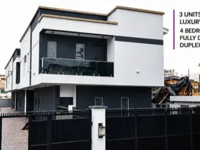 Newly Built 4 Bedroom Detached Duplex — Surulere, Surulere, Lagos