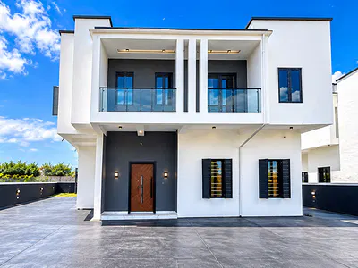 Brand New Massive 5 Bedroom Fully Detached Duplex with Bungalow Behind — Lekki, Lagos