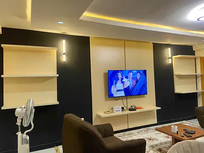 Furnished 2 Bedroom with Inverter, Generator, Elevator — Off Ademola Adetunkubo (Tarred Rd), Wuse 2, Abuja