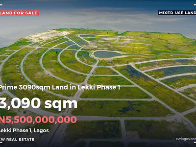 Prime 3,090SQM Land — Lekki Phase 1, Lekki, Lagos