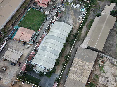 Commercial Land with Structure, Facing a Busy Road — Oregun, Ikeja, Lagos