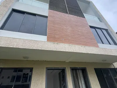 Brand New Self Serviced 4 Bedroom Terraced Duplex with a Room BQ — Ikate Elegushi, Lekki, Lagos