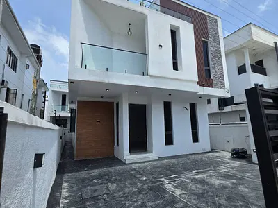 Brand New, 5 Bedroom Detached Duplex with BQ, All Rooms En-Suite .etc — Lekki, Lagos