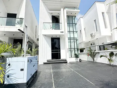 5 Bedroom Furnished Fully Detached Duplex — Chevron, Lekki, Lagos