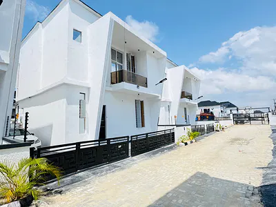 Brand New Spacious 4-Bedroom Semi Detached Duplex +BQ — Ikota, Lekki, Lagos