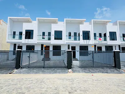 Brand New Spacious 4-Bedroom Terrace Duplex +BQ — Ikota, Lekki, Lagos