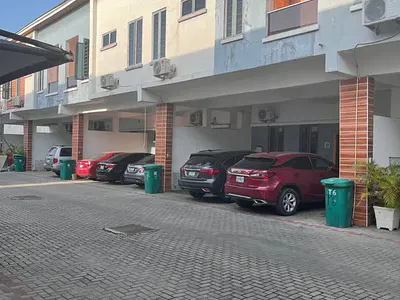 Perfectly Finished 4 Bedroom Terraced Duplex + BQ and Communal Pool — Chevron, Lekki, Lagos