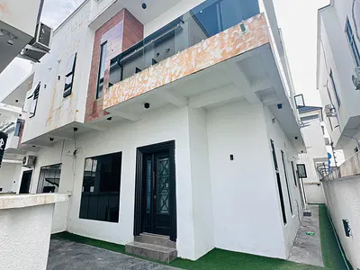 Self Serviced 4 Bedroom Semi Detached Duplex with BQ — Lekki, Lagos