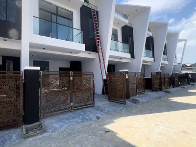 3 Bedroom Terraced Duplex with Spacious Self Compound — Ikota, Lekki, Lagos