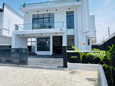 Brand New 5-Bedroom Luxury Detached Home — Lekki, Lagos