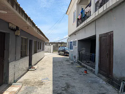 Two Residential Buildings on 945SQM 15 Units Shops. — Muniru Estate, Ogombo, Ogombo, Ajah, Lagos