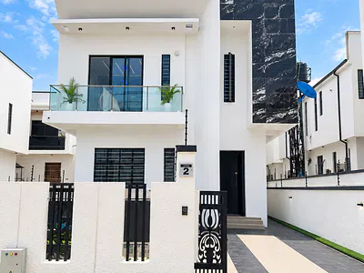 5 Bedroom Semi-Detached Duplex with BQ — Ikota, Lekki, Lagos