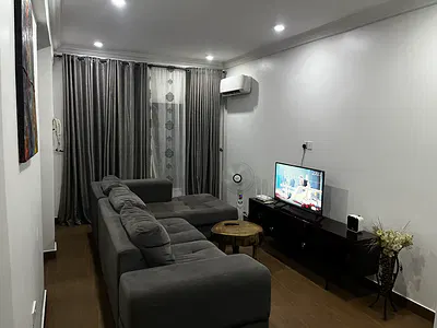 Furnished One Bedroom Apartment — Highgate Apartment, Wuye, Abuja