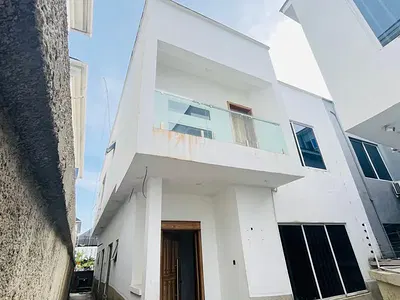 Well Built 4 Bedroom Semi- Detached Duplex with Boys' Quarter — Oral Estate, Lekki, Lagos