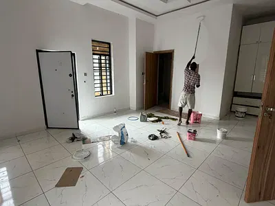 Spacious Master Bedroom Upstairs — Ikota Villa Estate Ikota Lekki Lagos, Ikota, Lekki, Lagos