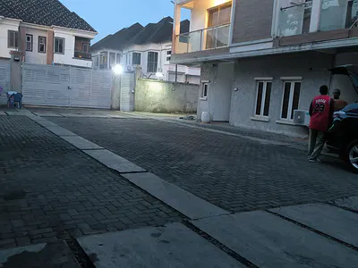 Luxury and Fully Serviced 3 Bed Terrace Duplex with BQ, 20HRS Power — Lekki, Lagos