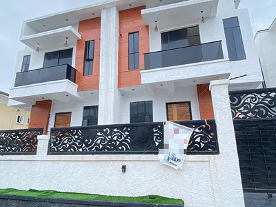 4 Bedroom Semi-Detached Duplex — An Attractive 4 Bedroom Semi- Detached Duplex with BQ, Sangotedo, Ajah, Lagos