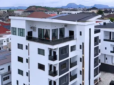 Premium 3 Bedrooms Serviced & Furnished Penthouse, BQ, Elevator — Serene Neighborhood, Guzape District, Abuja