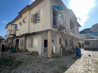 Two Units of 4-Bedroom Semi-Detached Duplexes with BQ — Chevron, Lekki Phase 1, Lekki, Lagos
