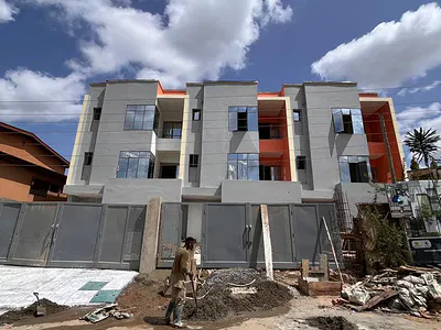 4 Bedroom Terraced Triplex with BQ & Self Compound — Maryland, Lagos