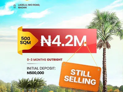Residential Land Plots — Adé Prime Estate, Lagelu, Oyo