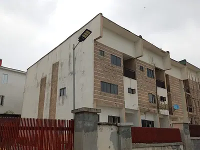 Semi-Finished 4 Bedroom Duplex with BQ — Life Camp, Abuja