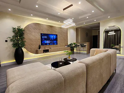 Luxury 3 Bedroom Apartment with Swimming Pool, Gym, PS5 & Elevator — Lekki, Lagos