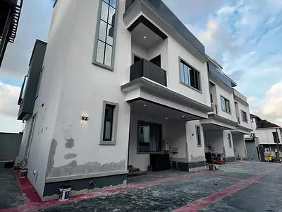 Contemporary 4 Bedroom Terrace in a Serene and Secured Estate — Ikate, Lekki, Lagos