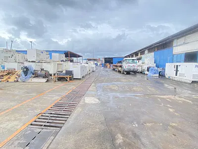Factory with Power Plant Structures — Prophet T.B. Joshua Street, Synagogue Church Bus Stop, Ikotun, Lagos