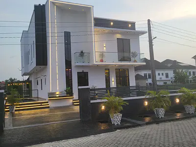 Newly Built 5 Bedroom Detached Duplex with BQ — Ajah, Lagos