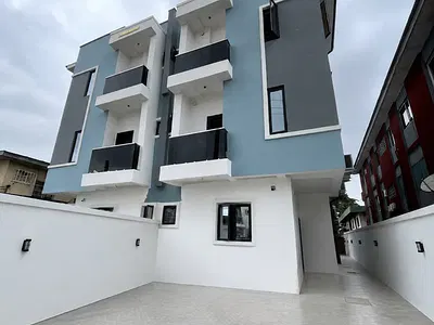 Newly and Well Built 4 Bedroom Terrace Triplex with BQ — Gbagada, Lagos