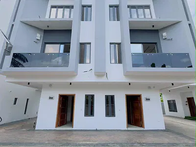 Newly Built 4 Bedroom Semi Detached Duplex with a BQ — Surulere, Lagos