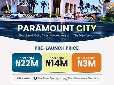 Residential Plots — Right on Ketu/Ikorodu Express Way, Epe, Lagos
