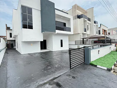 4 Bedroom Fully Detached Duplex with BQ — Atican Beach View Estate, Beside Coastal Road, Okun-Ajah, Ajah, Lagos