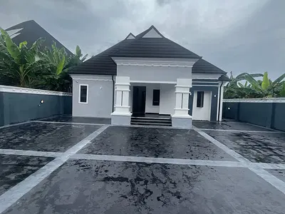 Newly Built 4 Bedroom Detached Bungalow — Egbelu Off Adageorge Road, Port Harcourt, Rivers