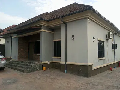 Furnished and Serviced 3 Bedroom Detached Bungalow but BQ Occupied — Efab Verizon, Gwarinpa, Abuja