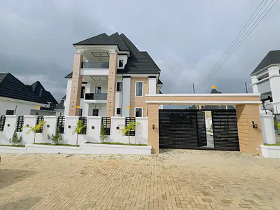 Smart Home 5 Bedroom Detached Duplex with BQ, Pool, CCTV, Gazebo — Sunnyvale, Lokogoma District, Abuja