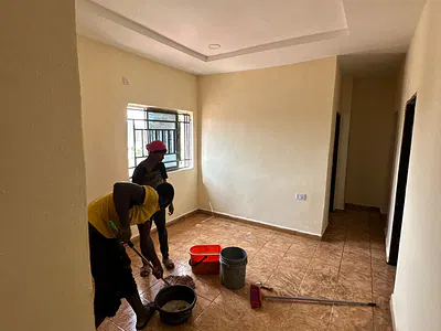 One Bedroom Apartment in a Decent Neighborhood Under Renovation — Not Far From Starview Palace Hotel 4th Avenue, Gwarinpa, Abuja