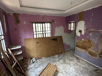 A Standard Room Self Contain Apartment Under Massive Reconstruction — Gwarinpa, Abuja