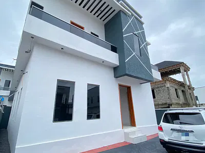 A Distinctive 5 Bedroom Fully Detached Duplex with BQ — Ajah, Lagos